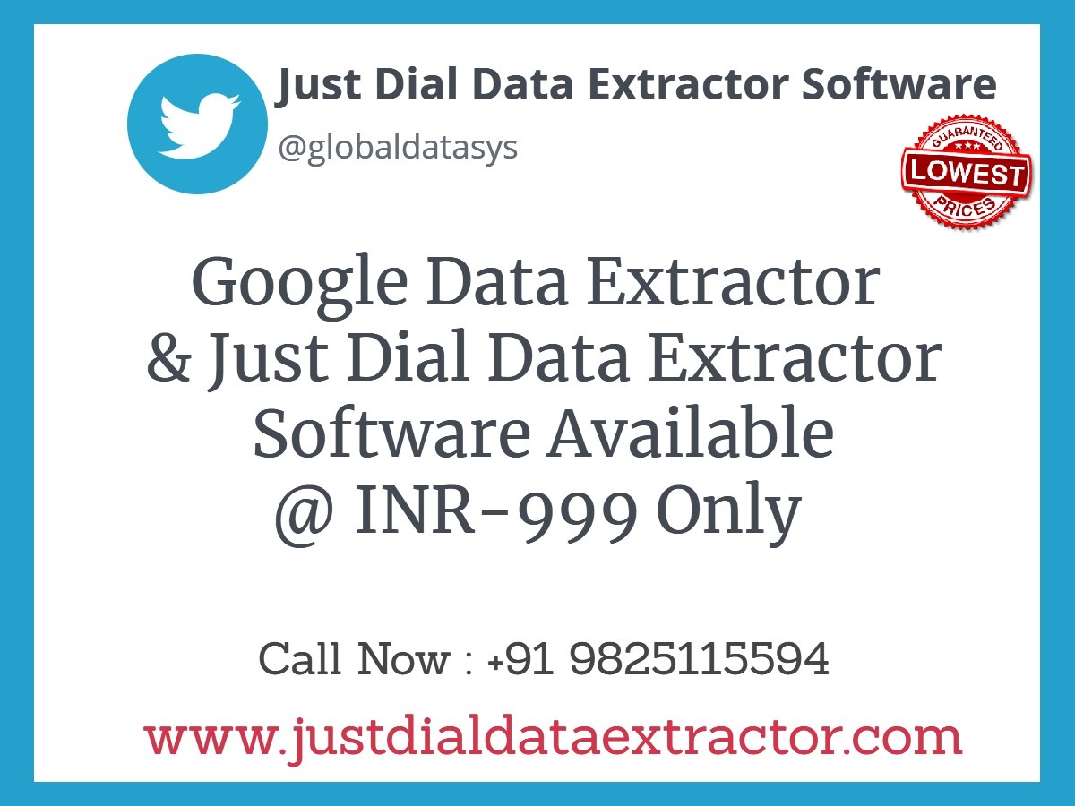 Just dial data Extractor software